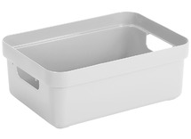 Opbergkist - Sigma Home Box - 9 l - wit - per stuk
