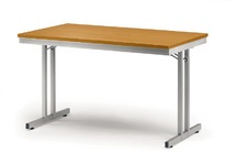 Tafel, Opplooibaar, T-Onderstel, 120X70 Cm