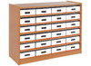 Kast Basic, Met 5 Planken En 24 Kisten