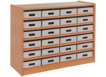 Frame beuk - kisten grijs