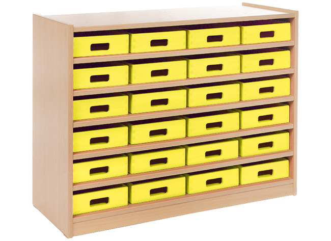 Frame Esdoorn - Kisten Lichtgeel