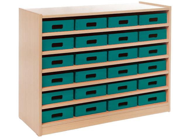 Frame Esdoorn - Kisten Turkoois