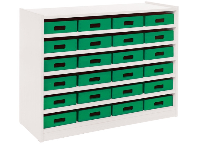 Frame Wit - Kisten Groen