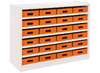 Kast Basic, Met 5 Planken En 24 Kisten