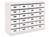 Kast Basic, Met 5 Planken En 24 Kisten