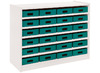 Kast Basic, Met 5 Planken En 24 Kisten