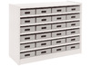Kast Basic, Met 5 Planken En 24 Kisten