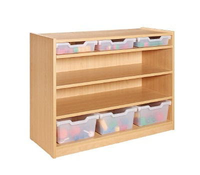 Kast Basic, Met 3 Planken, Kisten Nietinbegrepen