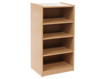 Kast Basic 1 M, Hoekkast Met 3 Planken