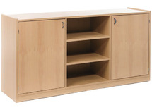 Kast Basic, Ruimtedelingskast Met 2 Deuren, Met Rug
