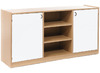 Kast Basic, Ruimtedelingskast Met 2 Deuren, Met Rug
