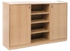 Kast Basic 1 M, Ruimtedelingskast Met 2 Deuren, Met Rug