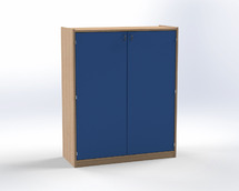 Kast Basic, Met 4 Planken En 2 Volledige Deuren