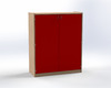Kast Basic, Met 4 Planken En 2 Volledige Deuren