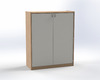 Kast Basic, Met 4 Planken En 2 Volledige Deuren