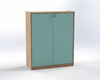 Kast Basic, Met 4 Planken En 2 Volledige Deuren