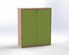 Kast Basic, Met 4 Planken En 2 Volledige Deuren