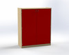 Kast Basic, Met 4 Planken En 2 Volledige Deuren