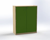 Kast Basic, Met 4 Planken En 2 Volledige Deuren