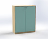 Kast Basic, Met 4 Planken En 2 Volledige Deuren
