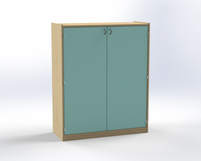 Frame Esdoorn - Deuren Turkoois