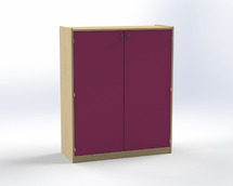 Frame esdoorn - deuren grijs