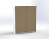 Kast Basic, Met 4 Planken En 2 Volledige Deuren
