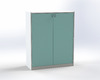 Kast Basic, Met 4 Planken En 2 Volledige Deuren