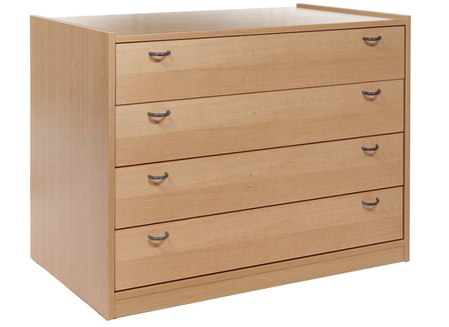 Kast Basic, Met 4 Laden, 60d
