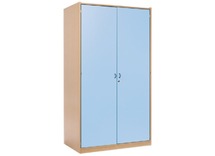 Kast Basic, Hoge Kast Met 5 Planken En 2 Deuren, Met Slot, 40D