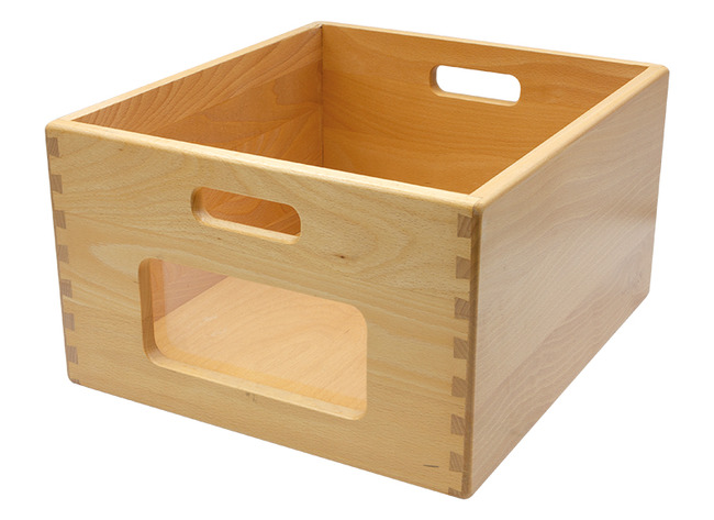 Materiaalkist - Met Venster - Wit - Per Stuk