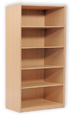 Kast Basic, Hoge Kast Met 4 Planken