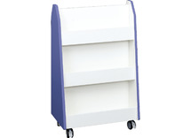 Wit  - Zijwand Blauw
