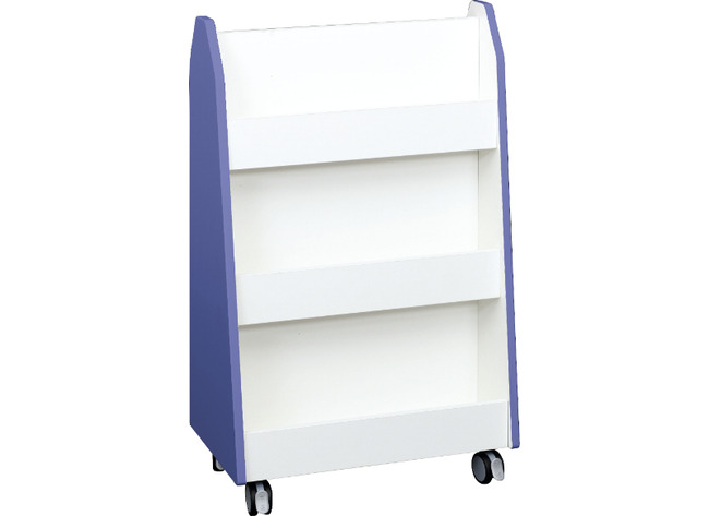 Wit  - Zijwand Blauw