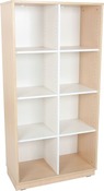 Quadro - Xl Kast Met Tussenwand En 2X3 Legplanken