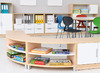 Quadro - S gebogen kast