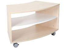 Kast esdoorn - wielen