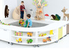 Quadro - S gebogen kast