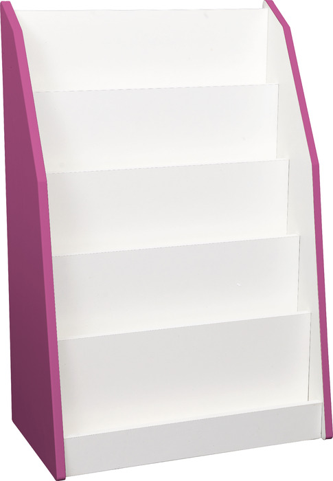 Wit  - Zijwand Fuchsia
