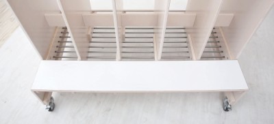 Dubbelzijdige Garderobe Multiplex 10 Vakken