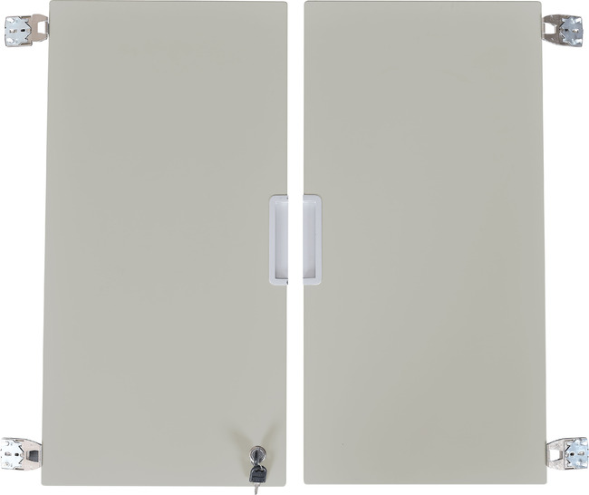 Quadro - Middelgrote Deuren Met Slot, Per Paar - Beige