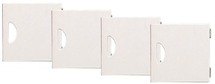Deur voor garderobe multiplex - set van 4