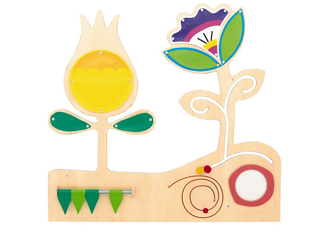 Speelwanden - Activiteitenwand Bloemen 2