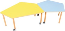 Flexi - Tafel - Pentagon Groot