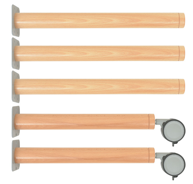 Flexi - Tafelpoten 58 Cm 5st