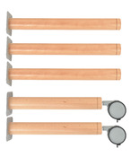 Flexi - Tafelpoten 64 Cm 5St