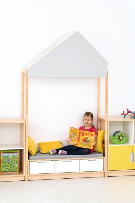 Quadro - Aanbouw - Breed Zadeldak - Grijs
