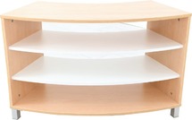 Kast wit - wielen