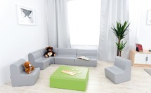 Lage zitbank 1 persoon S