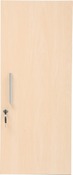 Locker - hout - deur 83,3 cm - natuur